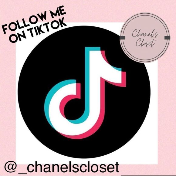 ✨FOLLOW CHANEL’S CLOSET ON TIKTOK!!!✨ - Picture 1 of 5